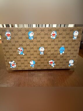 Gucci Beige Monogram Doraemon Co-Branded Notebook